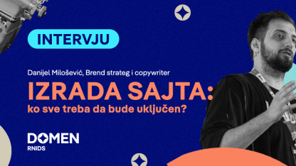 Intervju: Izrada sajta i ko sve treba da bude uključen