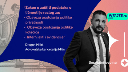 pitajte.rs vebinar: обрада података о личности посредством интернет сајтова и е-продавница