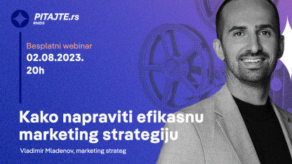 pitajte.rs vebinar: Kako napraviti efikasnu marketing strategiju