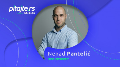 Prvi pitajte.rs vebinar - Nenad Pantelić predavač