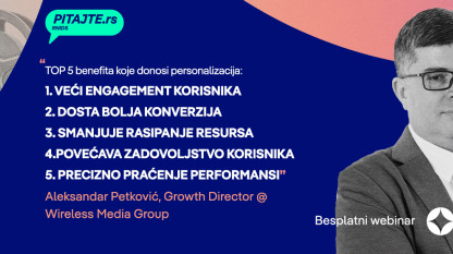 pitajte.rs вебинар: Како сегментирати сопствену публику и понудити клијентима боље таргетирање?