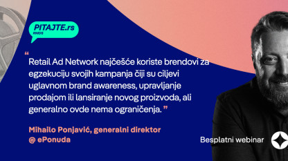 pitajte.rs vebinar: Retail Ad Network