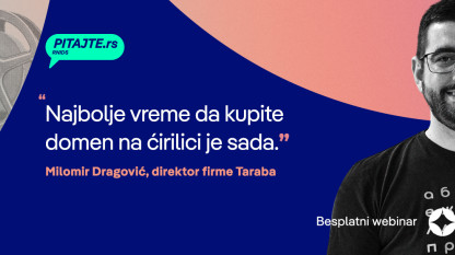 pitajte.rs vebinar: Kako izabrati pravi domen za biznis?