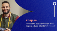 Кнап: Првокласна одела шивена по мери за господу са истанчаним укусом