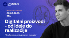 pitjate.rs vebinar: Digitalni proizvodi - od ideje do vrednosti