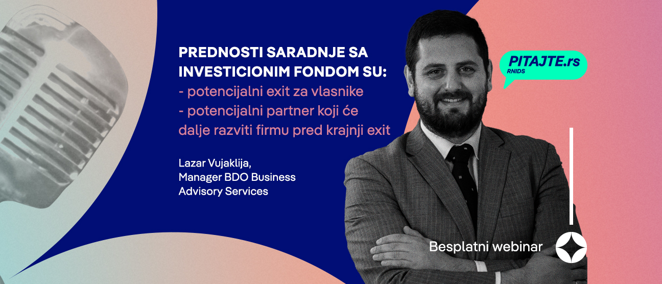 pitajte.rs вебинар: Приватни инвестициони фондови и е-комерц фирме