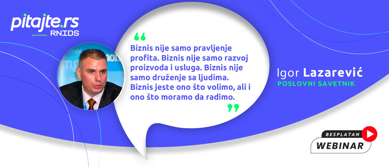 pitajte.rs вебинар: Водич за предузетнике кроз бизнис аспекте пословања